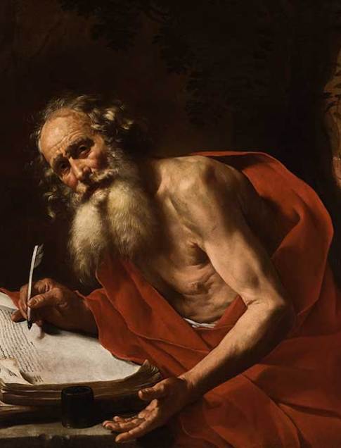 Hendrick van Somer (Flemish, born about 1607, active Naples, 1624–1652) 
Saint Jerome, 1651 
Oil on canvas 
39 3/4 x 49 1/2 in. (101 x 125.7 cm.) 
52 1/2 x 62 1/2 x 4 1/16 in. (133.4 x 158.8 x 10.3 cm.) (frame) 
Collection of the Speed Art Museum, Gift of the Charter Collectors with funds from the Bequest of Jane Morton Norton 1991.21