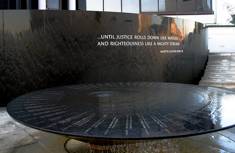 Monument and the Memory of the Civil Rights Movement: the Civil Rights Memorial, Montgomery, AL