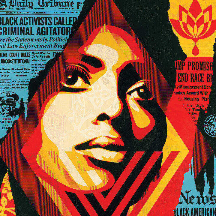 Silkscreen and Mixed Media Collage on Paper, HPM 30w x 41h. (76.2w x 104.1h cm)